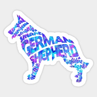 German Shepherd Dog Sticker